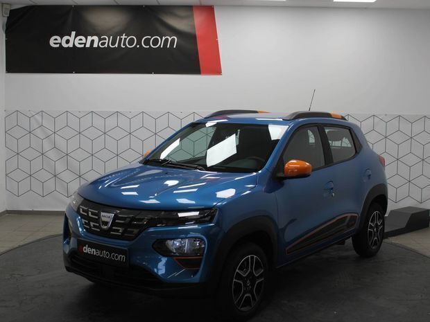 Bleu Utilisé 2022 Dacia Spring Comfort Plus Citadine | 10 590 € (Prix juste) - Image 1/4