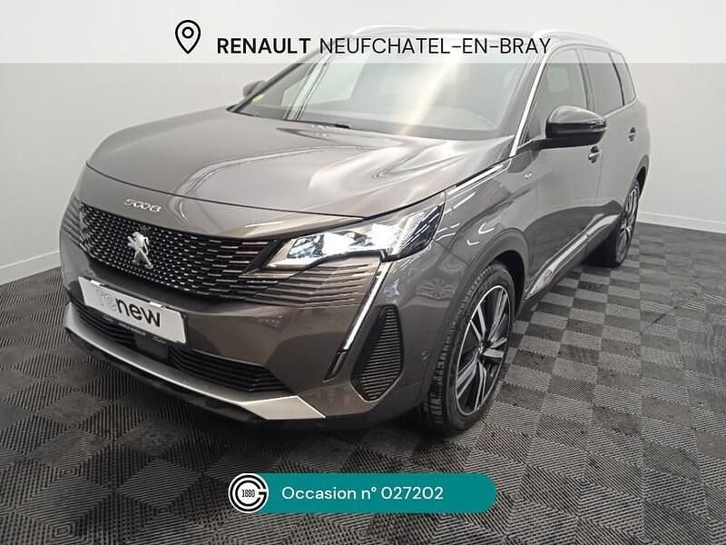 Gris Utilisé 2022 Peugeot 5008 GT SUV | 34 990 € - Image 1/4