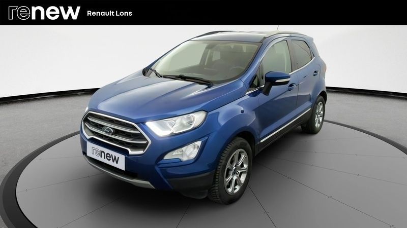 Bleu Utilisé 2018 Ford Ecosport Titanium SUV | 11 490 € (Bon prix) - Image 1/4