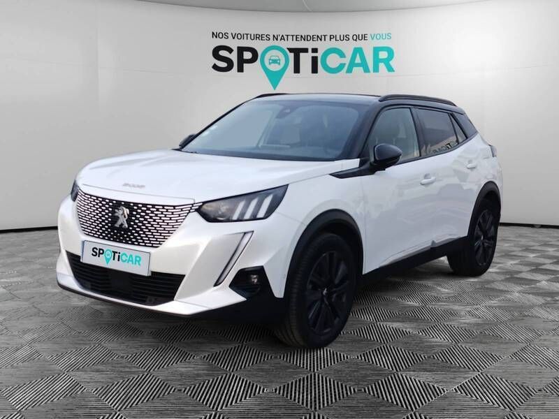 Blanc Utilisé 2020 Peugeot e-2008 SUV | 18 490 € (Prix assez cher) - Image 1/3
