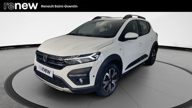 Blanc Utilisé 2021 Dacia Sandero Comfort Citadine | 13 990 € (Prix juste) - Image 1/4
