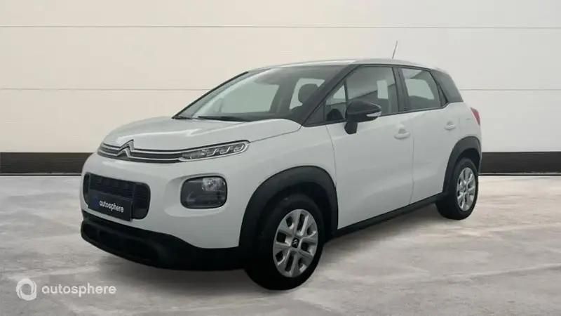 Blanc Utilisé 2021 Citroën C3 Aircross Shine SUV | 15 499 € (Prix juste) - Image 1/4