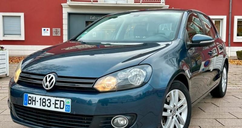 Bleu Utilisé 2011 VW Golf VI Trendline Berline | 6 990 € (Prix assez cher) - Image 1/4