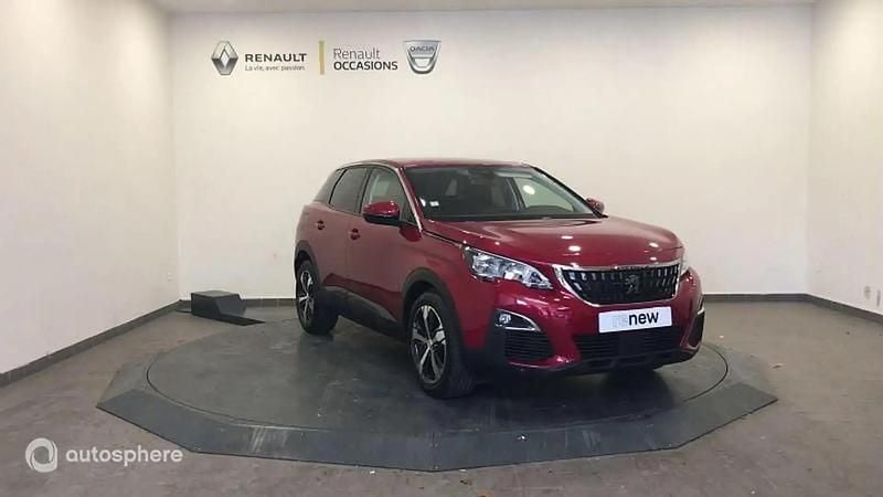 Rouge Utilisé 2020 Peugeot 3008 Active SUV | 16 499 € (Bon prix) - Image 1/4