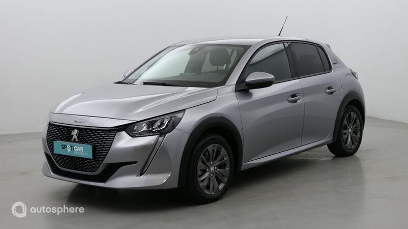 Gris Utilisé 2021 Peugeot e-208 Style Citadine | 14 499 € (Bon prix) - Image 1/4