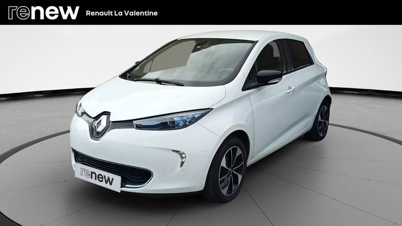 Blanc Utilisé 2019 Renault Zoe Intens Citadine | 7 990 € (Super prix) - Image 1/3