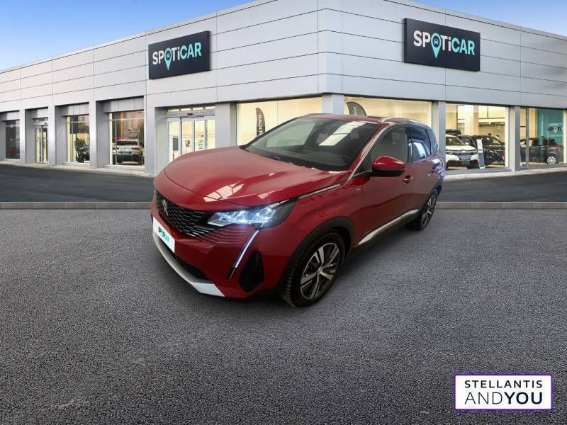 Rouge Utilisé 2021 Peugeot 3008 Allure | 22 990 € (Prix juste) - Image 1/3