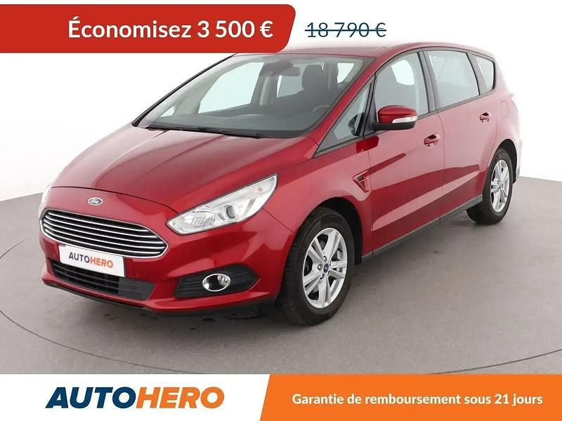 Rouge Utilisé 2018 Ford S-MAX S Monospace | 15 290 € - Image 1/2
