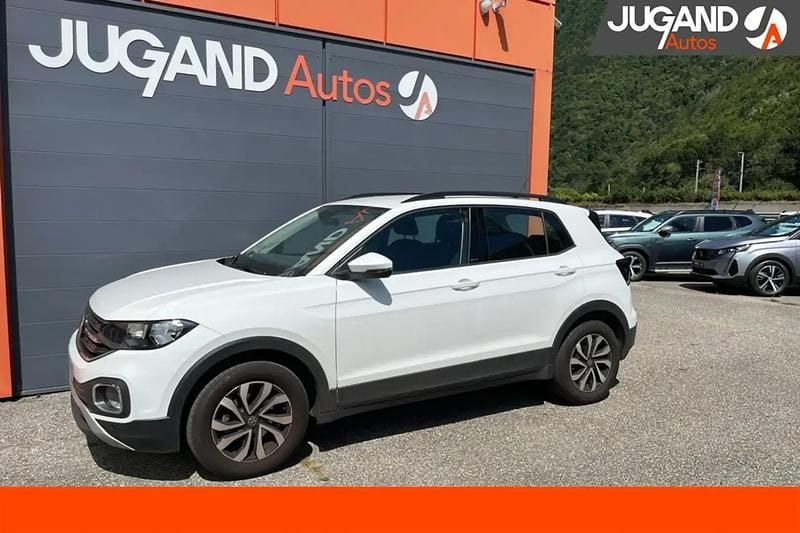 Blanc Utilisé 2021 VW T-Cross Active SUV | 19 480 € (Prix juste) - Image 1/4