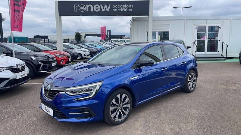 Bleu Utilisé 2024 Renault Mégane IV Techno Berline | 22 874 € (Prix juste) - Image 1/1