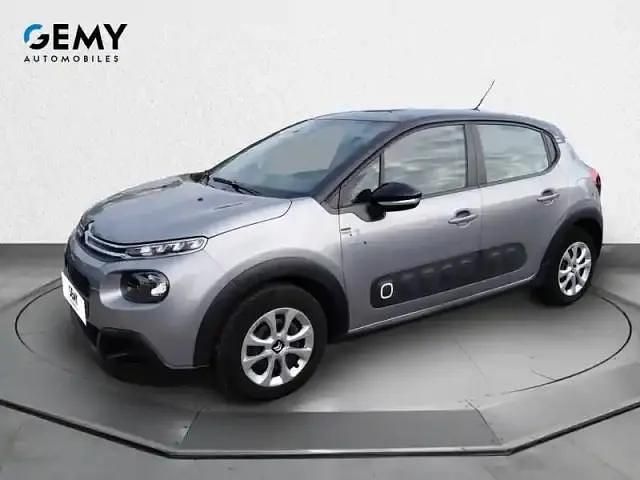 Gris Utilisé 2020 Citroën C3 PureTech Berline | 10 980 € - Image 1/4