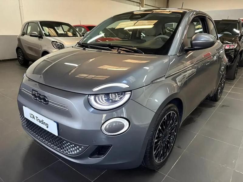 Gris Occasion 2020 Fiat 500e La Prima Berline | 14 490 € (Prix juste) - Image 1/4