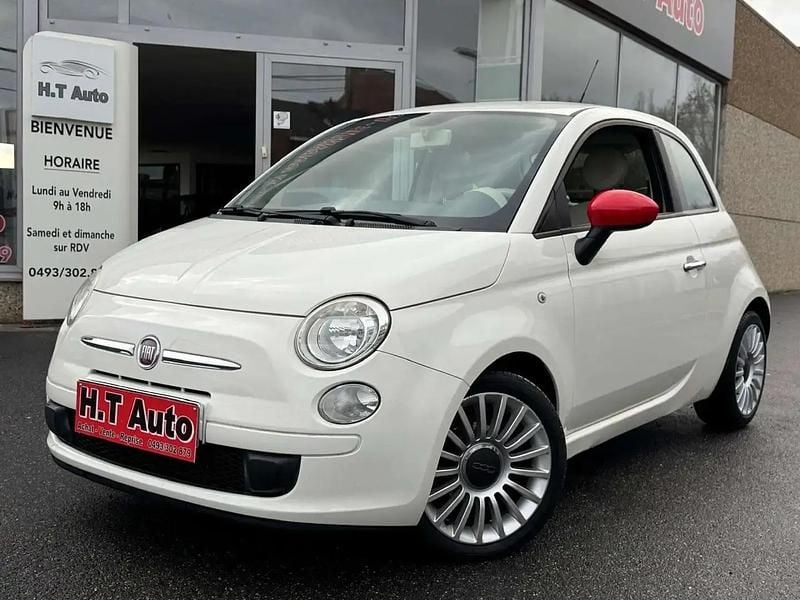 Noir Occasion 2012 Fiat 500 Lounge Berline | 6 499 € (Prix juste) - Image 1/4