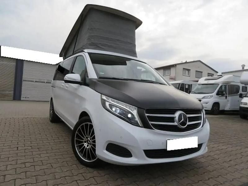Blanc Utilisé 2016 Mercedes V250 Marco Polo Monospace | 54 990 € (Prix juste) - Image 1/4