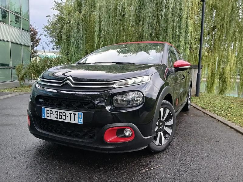 Noir Utilisé 2017 Citroën C3 Feel Citadine | 6 990 € (Bon prix) - Image 1/4