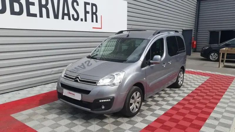 Gris Utilisé 2017 Citroën Berlingo Shine Monospace | 18 990 € (Prix cher) - Image 1/4
