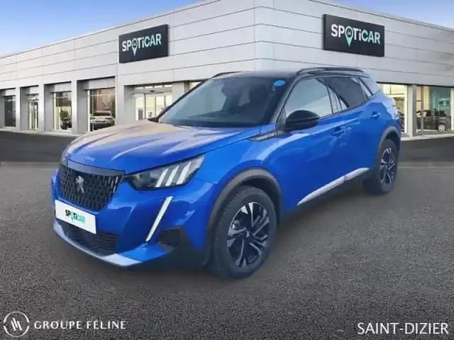 Bleu vertigo (s) Occasion 2022 Peugeot 2008 GT SUV | 19 690 € (Prix cher) - Image 1/4