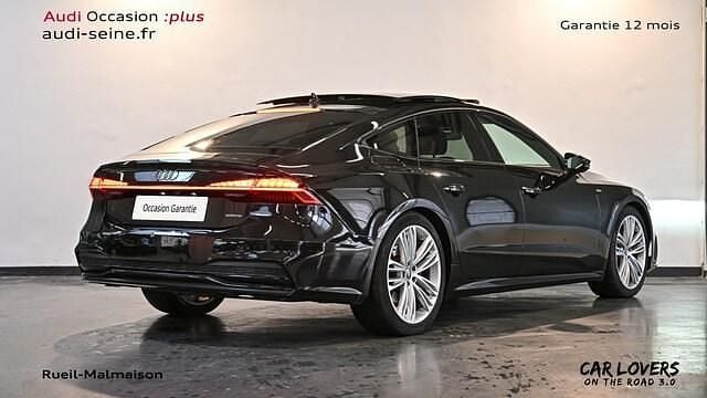 Occasion Audi A7 Sportback S-Line 265 ch (194 kW) 2021 Noir mythic métallisé Citadine