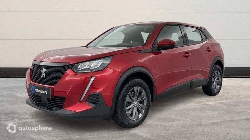 Rouge Utilisé 2021 Peugeot 2008 Active SUV | 16 299 € (Prix juste) - Image 1/4