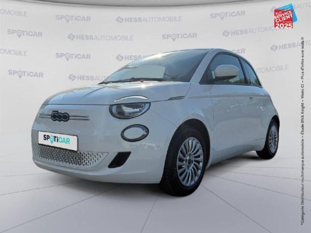 Blanc Utilisé 2022 Fiat 500e Action Citadine | 11 999 € (Bon prix) - Image 1/4