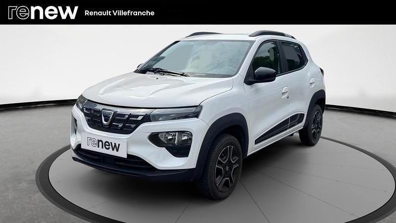 Blanc Occasion 2022 Dacia Spring Comfort Citadine | 8 780 € - Image 1/4