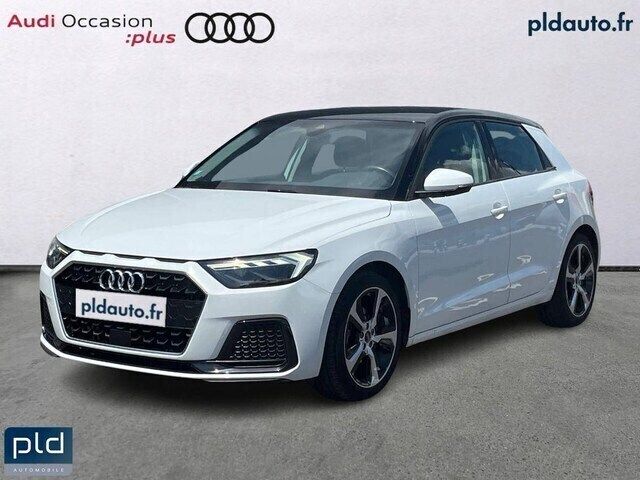 Blanc glacier métallisé Utilisé 2021 Audi A1 Sportback Advanced Plus Citadine | 22 490 € (Prix assez cher) - Image 1/4
