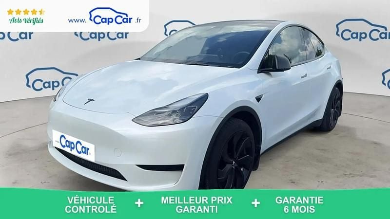 Blanc Utilisé 2023 Tesla Model Y Standard Range SUV | 34 900 € (Prix assez cher) - Image 1/4