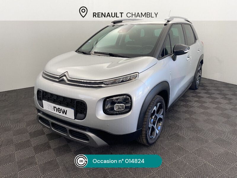 Gris Utilisé 2017 Citroën C3 Aircross PureTech SUV | 12 990 € (Prix assez cher) - Image 1/4