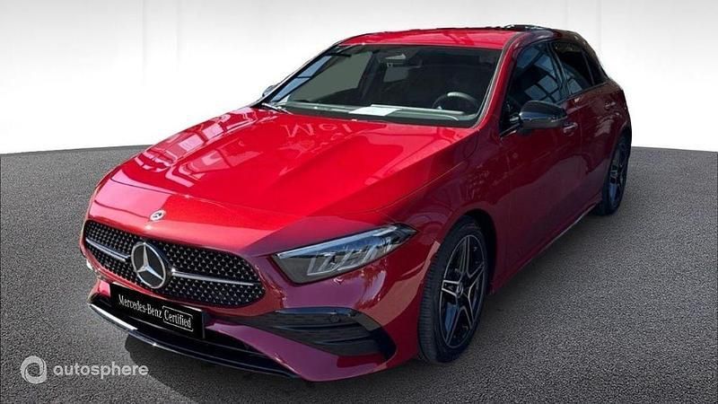 Rouge Occasion 2024 Mercedes A180 AMG line Berline | 36 990 € - Image 1/4