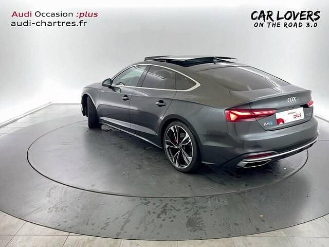 Occasion Audi A5 Sportback Advanced 231 ch (169 kW) 2020 Gris manhattan métallisé Citadine