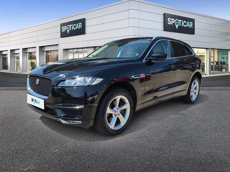 Noir Utilisé 2017 Jaguar F-Pace Prestige SUV | 17 899 € (Prix juste) - Image 1/4