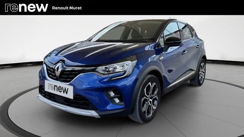 Bleu Utilisé 2021 Renault Captur Intens SUV | 18 250 € (Prix juste) - Image 1/4