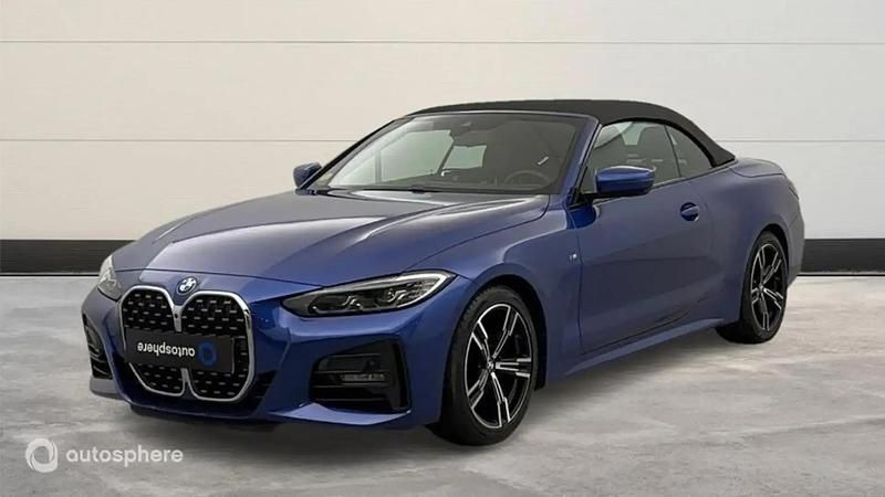 Bleu Utilisé 2023 BMW 420 M Sport Cabriolet | 44 499 € (Prix juste) - Image 1/4