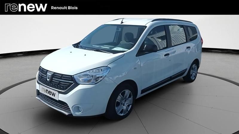 Blanc Utilisé 2021 Dacia Lodgy Essentiel Monospace | 9 990 € (Super prix) - Image 1/4