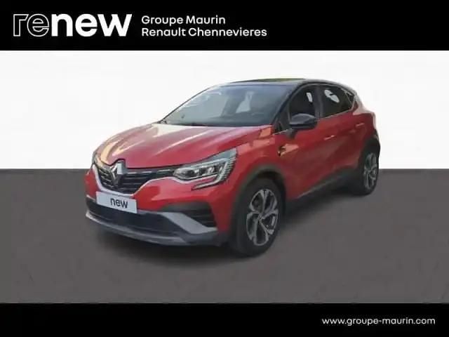 Rouge flamme/noir etoilé Utilisé 2021 Renault Captur RS Line SUV | 20 989 € (Prix assez cher) - Image 1/4