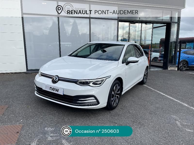 Blanc Occasion 2022 VW Golf Active Berline | 19 590 € (Bon prix) - Image 1/4
