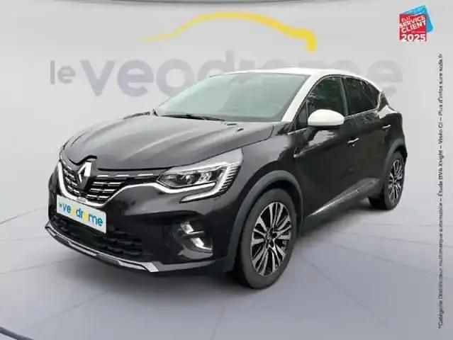 Occasion Renault Captur Initiale Paris 2020 Noir améthyste/blanc albatre SUV