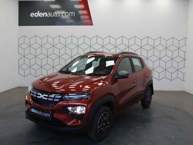 Rouge Utilisé 2023 Dacia Spring Expression Citadine | 9 490 € (Bon prix) - Image 1/4