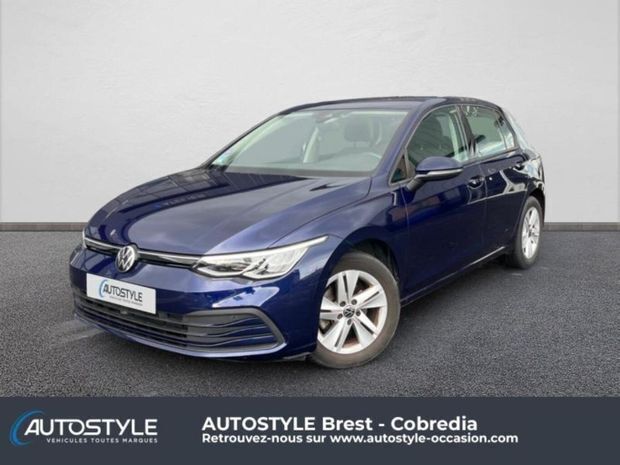 Bleu Utilisé 2022 VW Golf VIII Business | 19 980 € (Prix juste) - Image 1/4