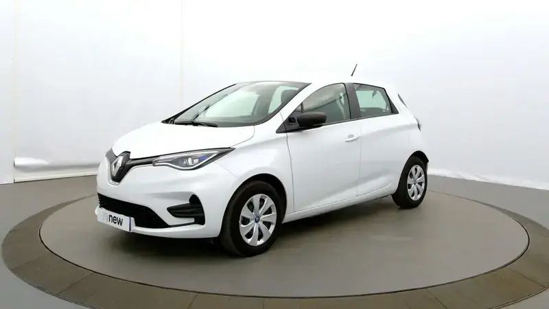 Blanc Utilisé 2020 Renault Zoe Life Citadine | 8 980 € (Super prix) - Image 1/4