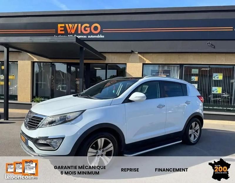 Blanc Utilisé 2012 Kia Sportage Active SUV | 8 990 € (Bon prix) - Image 1/4