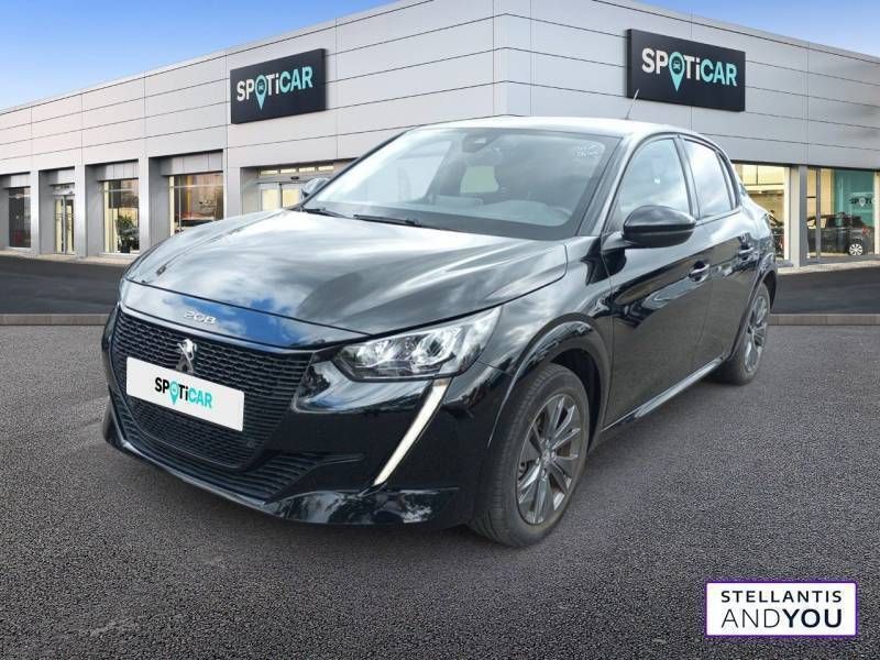 Noir Utilisé 2022 Peugeot e-208 Style Citadine | 14 980 € (Bon prix) - Image 1/3