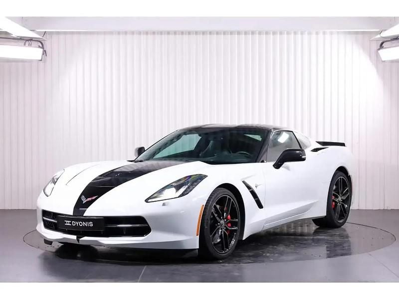 Blanc Utilisé 2014 Chevrolet Corvette Stingray Coupé | 69 990 € - Image 1/4