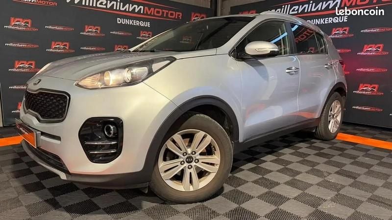 Gris Utilisé 2018 Kia Sportage Active SUV | 13 990 € (Super prix) - Image 1/4