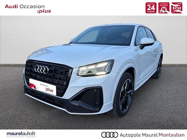 Blanc glacier métallisé Occasion 2025 Audi Q2 S-Line SUV | 35 790 € (Prix juste) - Image 1/4