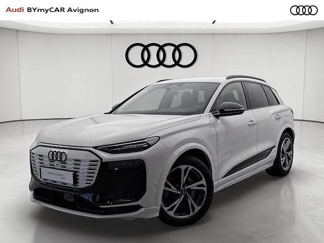 Blanc glacier métallisé Occasion 2025 Audi Q6 e-tron S-Line SUV | 69 990 € (Bon prix) - Image 1/4