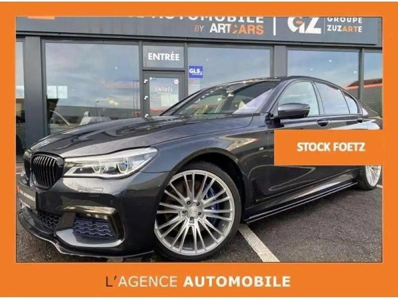 Occasion BMW 750 Sport Line 400 ch (294 kW) 2017 Bleu Berline