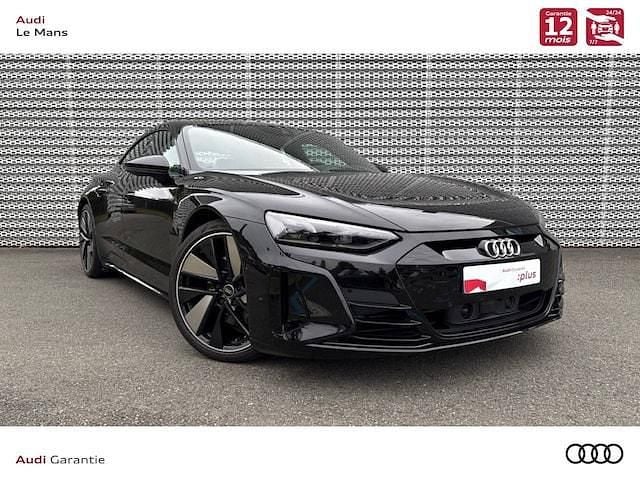 Noir mythe métallisé Utilisé 2022 Audi e-tron GT quattro Sport Berline | 56 890 € (Prix juste) - Image 1/4