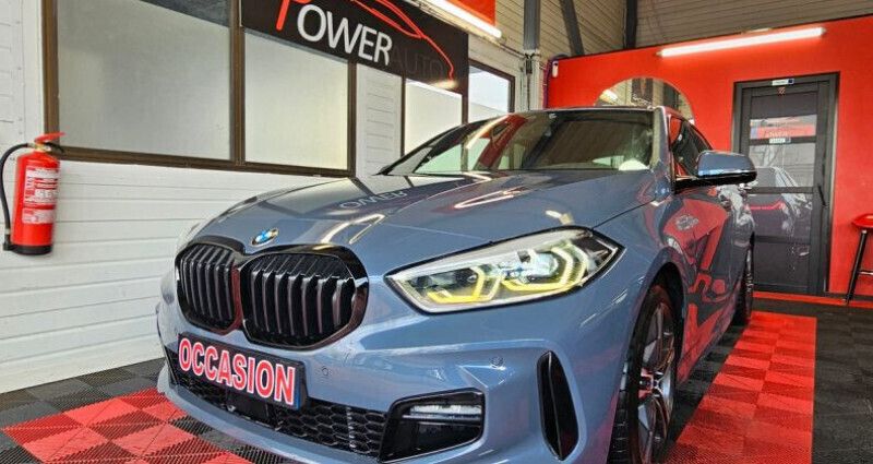 Bleu Utilisé 2020 BMW 118 Sport Line Citadine | 23 990 € (Prix juste) - Image 1/4