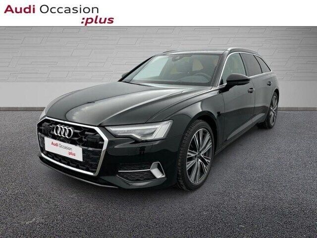 Noir mythe métallisé Utilisé 2024 Audi A6 Advanced Break | 58 990 € (Prix assez cher) - Image 1/4